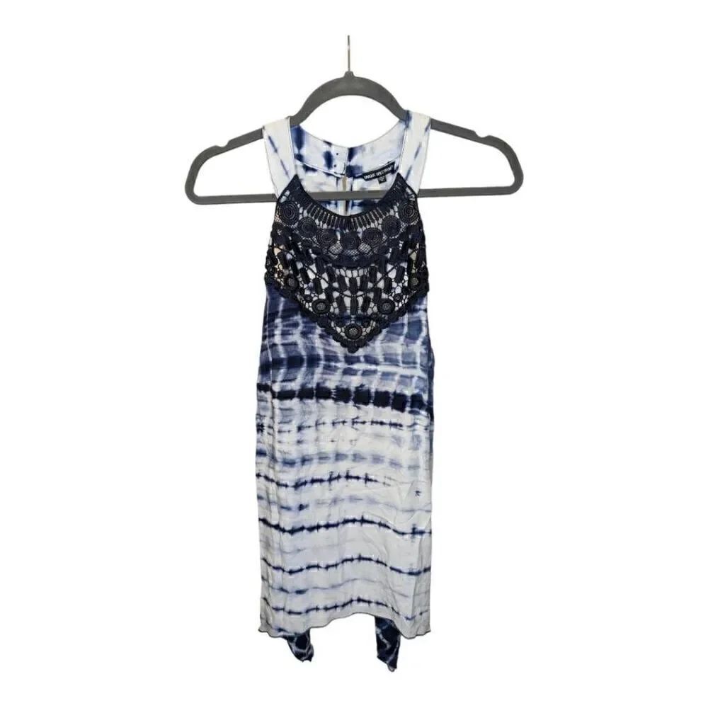 Unique Spectrum Sleeveless Dress Tie Dye